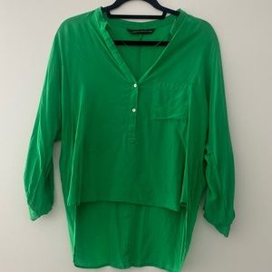 Beautiful green ZARA Top